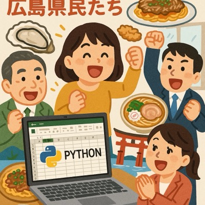 Python in Excelの便利さに熱狂する広島県民たち